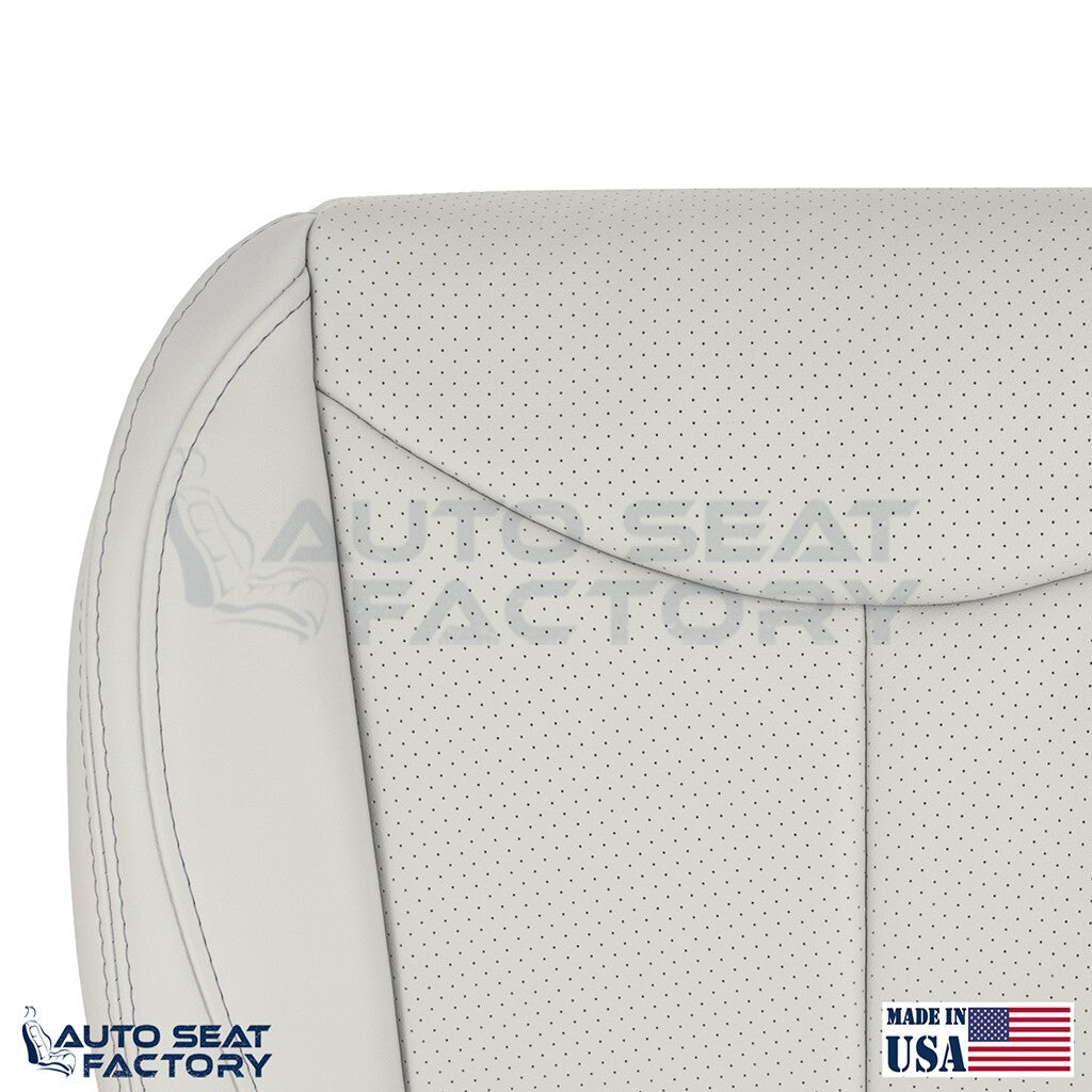 2009 - 2013 Fits Infiniti G37 CONVERTIBLE Bottom Gray Vinyl Seat Covers, Perf. - OEM-Style Replacement Seat Cover