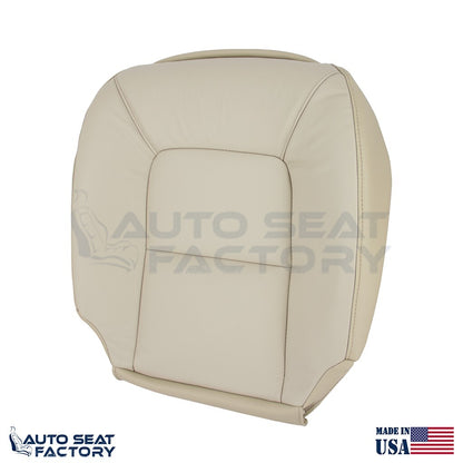 Replacement Fits 2007 - 2016 Volvo S80 PASSENGER Bottom Tan Vinyl Seat Cover - OEM-Style Replacement Seat Cover