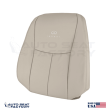 2014 - 2020 Fits Infiniti Q50 PASSENGER Top Wheat Vinyl SOLID Seat Cover - OEM-Style Replacement Seat Cover