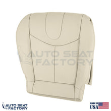 2009 - 2013 Fits Infiniti G37 Coupe Driver Bottom Tan Vinyl Seat Cover, Perf. - OEM-Style Replacement Seat Cover