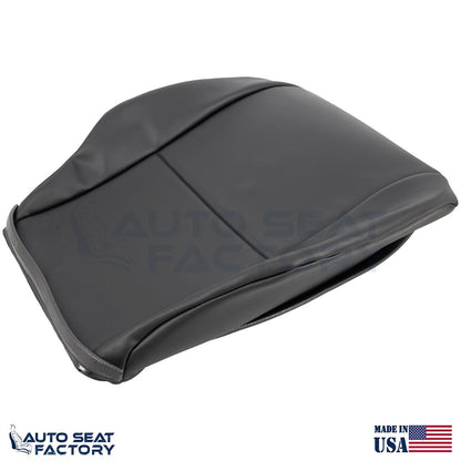 2007 -2019 Fits Mercedes Sprinter Van Lower LEFT & RIGHT Black Vinyl Seat Covers - OEM-Style Replacement Seat Cover