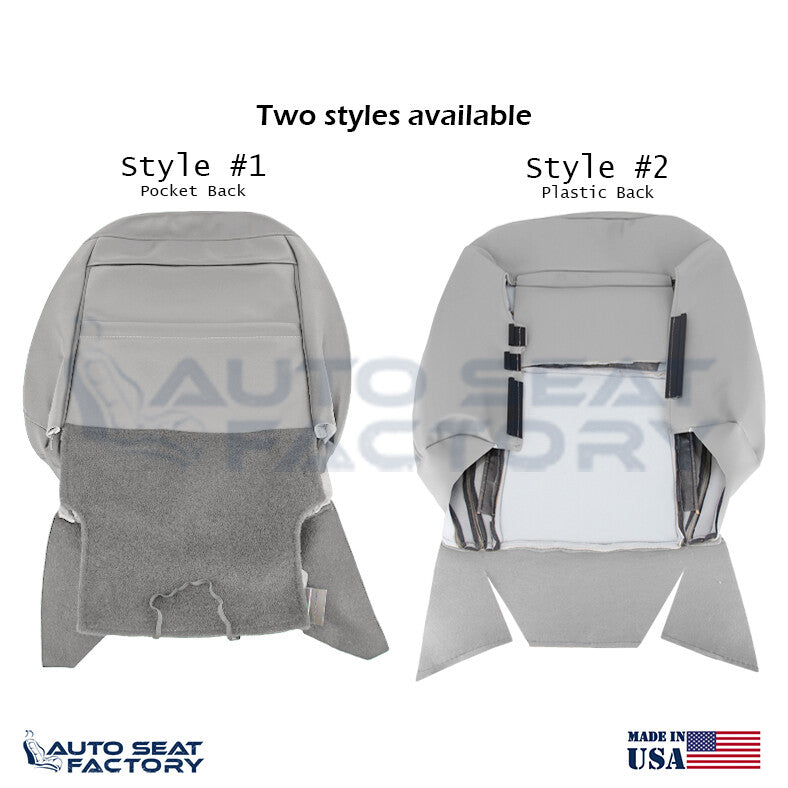 2013 - 2017 For Honda Accord EX LX Vinyl Passenger Top Seat Cover Perforated - OEM-Style Replacement Seat Cover