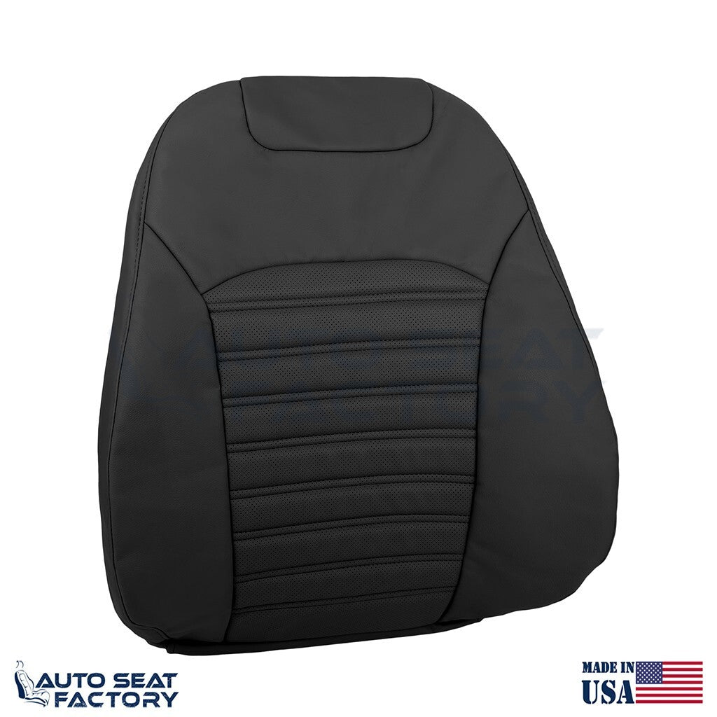 Replacement Black Vinyl Seat Cover SET For Ford Fusion 2013 2014 2015 2016 2017 - OEM-Style Replacement Seat Cover