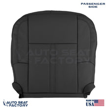 Fits 2009 - 2012 Lincoln MKS PASSENGER Black Vinyl Seat Covers, Perforated 2PC - OEM-Style Replacement Seat Cover