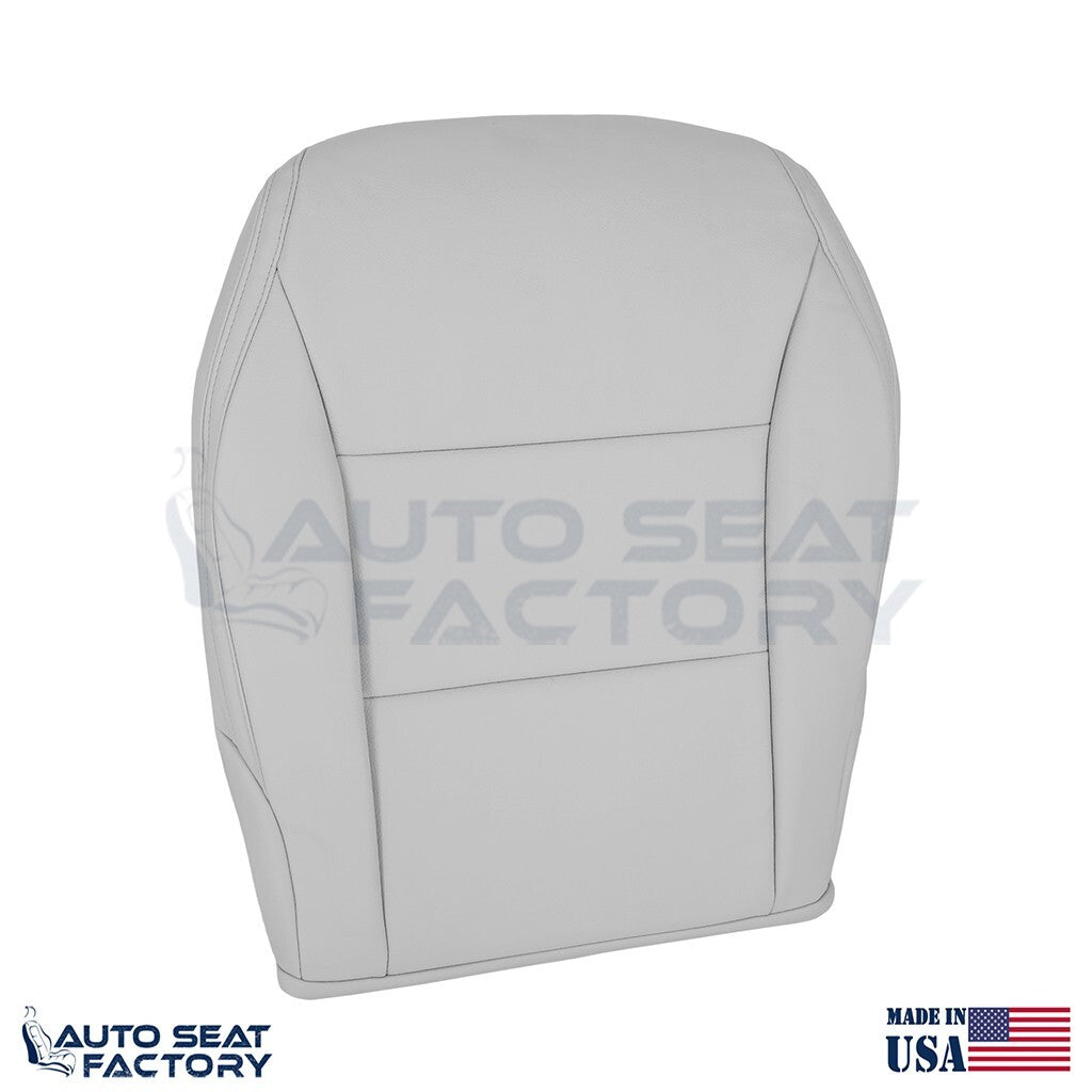 For 2014 2015 Mercedes Benz CLA 250 Left & Right Bottom Gray Vinyl Seat Covers - OEM-Style Replacement Seat Cover