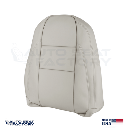 Replacement Fits 2007 - 2010 Volvo C70 Driver Side Top Cream Vinyl Seat Cover - OEM-Style Replacement Seat Cover