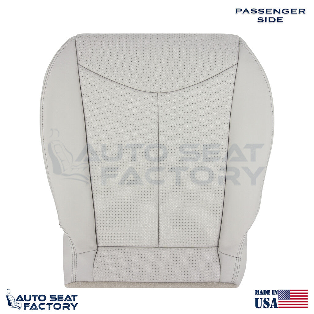 2009 - 2013 Fits Infiniti G37 Coupe Perforated PASSENGER Vinyl Bottom Seat Cover - OEM-Style Replacement Seat Cover