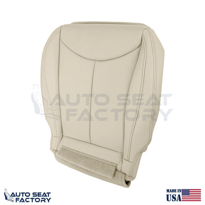 2009 - 2013 Fits Infiniti G37 CONVERTIBLE 2PC Bottom Tan Vinyl Seat Cover, Perf. - OEM-Style Replacement Seat Cover