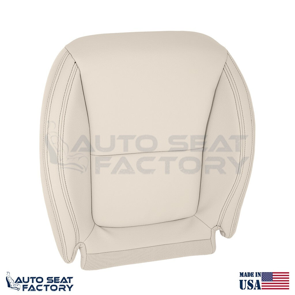 Fits 2012 - 2016 Mercedes Benz SLK PASSENGER Lower Sahara Beige Vinyl Seat Cover - OEM-Style Replacement Seat Cover