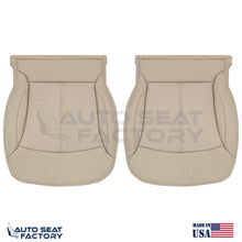 Fits 2010 - 2013 Buick LaCrosse Left & Right Bottom Tan Vinyl Seat Covers, Perf. - OEM-Style Replacement Seat Cover