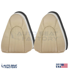 Replacement 1997 - 2000 Jaguar XK8 Driver & Passenger Top Leather Seat Covers - OEM-Style Replacement Seat Cover