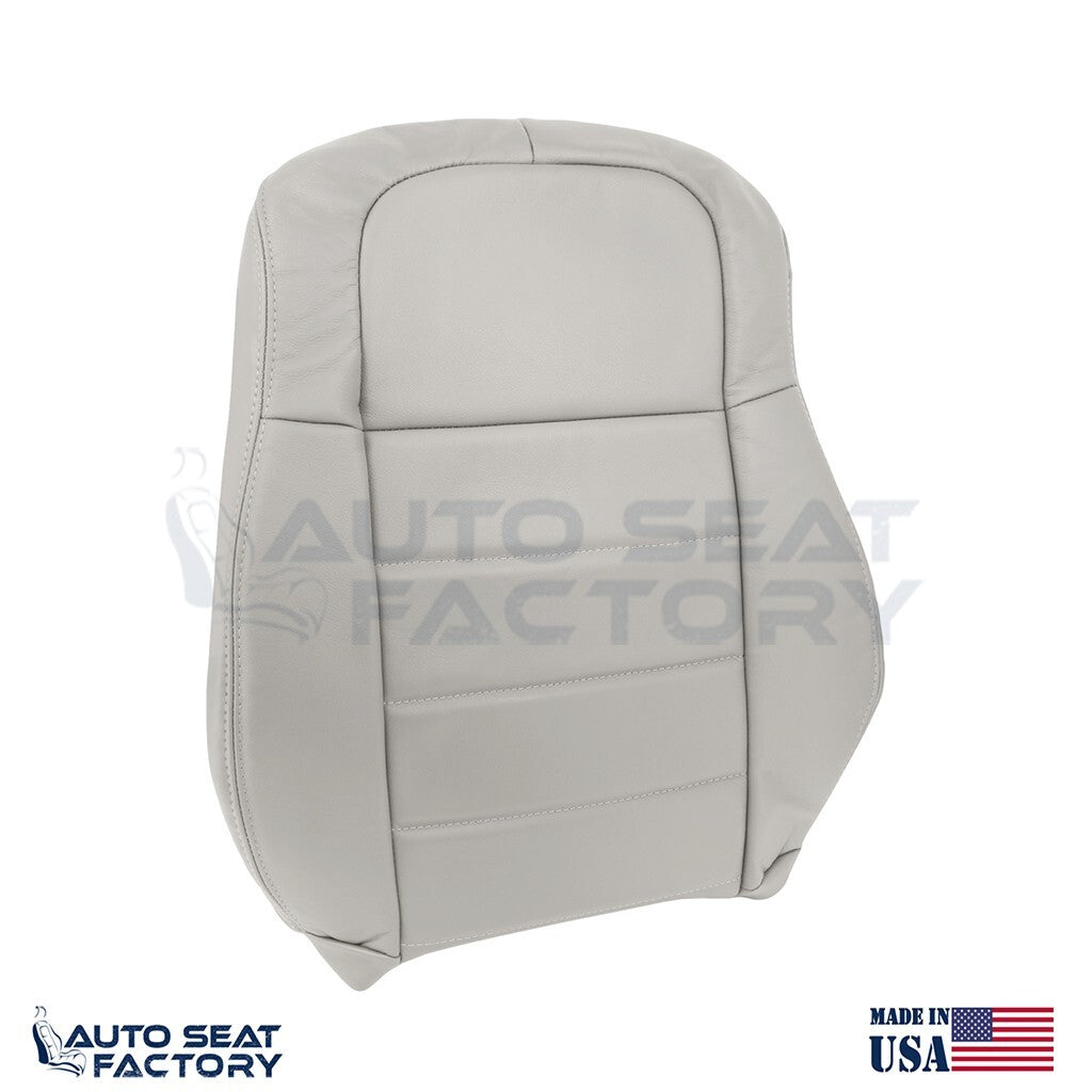 Fits 2006 - 2008 Dodge Magnum Driver Side Top Solid Graystone Vinyl Seat Cover - OEM-Style Replacement Seat Cover