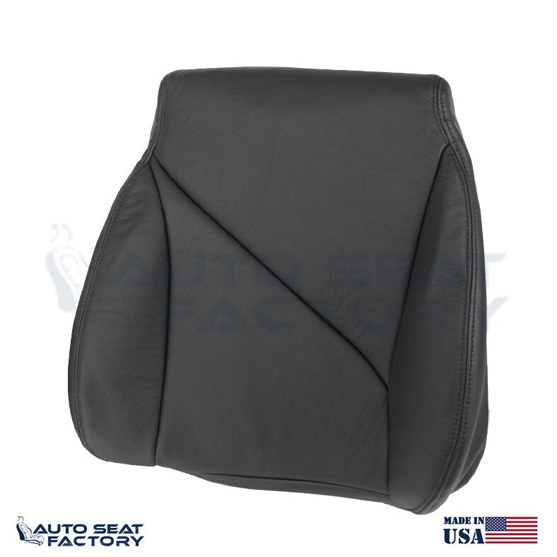 Fits 1994 - 1996 Chevy Corvette PASSENGER Side Bottom Black Vinyl Seat Cover - OEM-Style Replacement Seat Cover