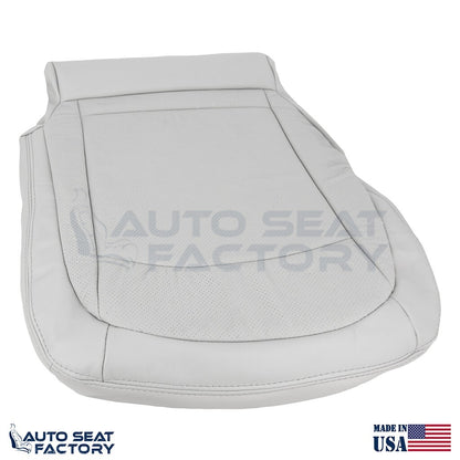 2011 - 2013 Fits Nissan Rogue PASSENGER Top & Bottom Perf Gray Vinyl Seat Covers - OEM-Style Replacement Seat Cover