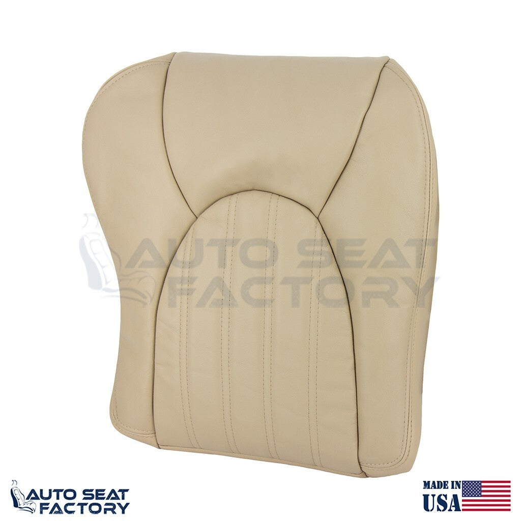 Fits 1997 - 2000 Jaguar XK8 Driver & Passenger Cashmere Leather Seat Covers - OEM-Style Replacement Seat Cover
