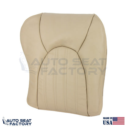 Fits 1997 - 2000 Jaguar XK8 Driver & Passenger Cashmere Leather Seat Covers - OEM-Style Replacement Seat Cover