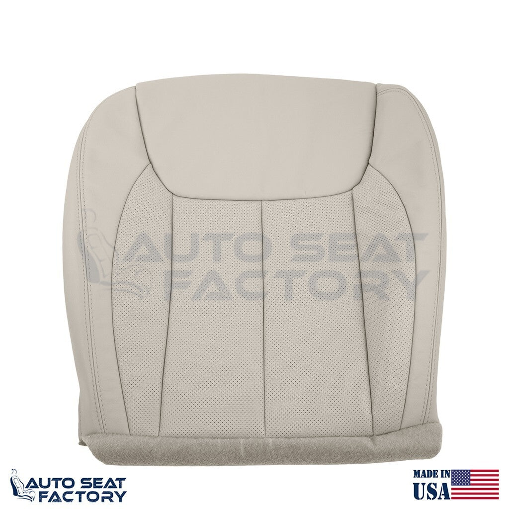 Fits 2006 - 2011 Cadillac DTS LEFT & RIGHT Bottom Shale Vinyl Seat Covers, Perf. - OEM-Style Replacement Seat Cover