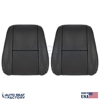 2007 - 2019 For Mercedes Sprinter Van LEFT & RIGHT Top Black Vinyl Seat Covers - OEM-Style Replacement Seat Cover