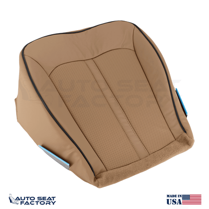 2011 - 2015 Lincoln MKX Perforated PASSENGER Bottom Canyon Vinyl Seat Cover - OEM-Style Replacement Seat Cover