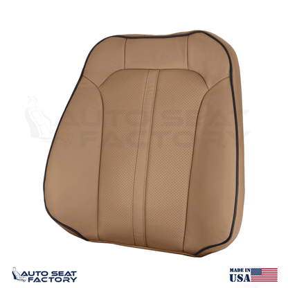 Replacement 2011 -2015 Lincoln MKX Perforated Canyon Vinyl Seat Covers 4PCS - OEM-Style Replacement Seat Cover