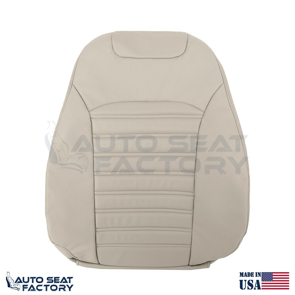 Replacement Dune Tan Vinyl Seat Cover SET For Ford Fusion 2013 - 2017 - OEM-Style Replacement Seat Cover