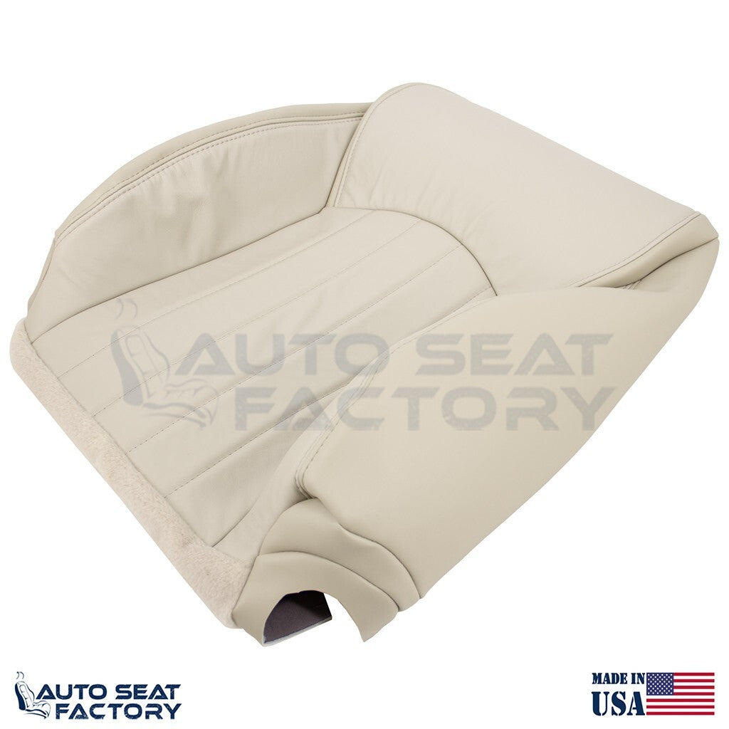 2014 - 2017 Fits Infiniti QX50 Driver Side Top Wheat Vinyl Seat Cover - OEM-Style Replacement Seat Cover