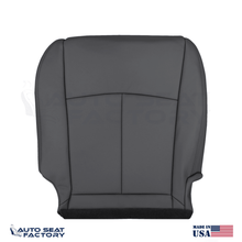 2014 - 2020 Fits Infiniti Q50 Driver Bottom Black Vinyl SOLID Seat Cover - OEM-Style Replacement Seat Cover