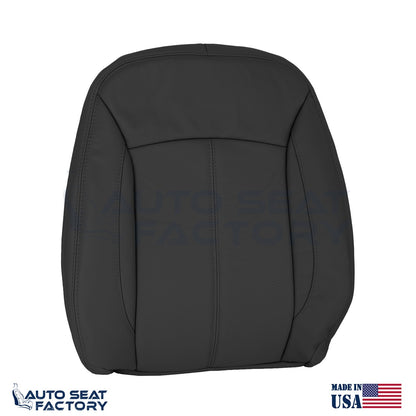 Fits 2010 - 2013 Buick LaCrosse Left & Right Blk Leather Seat Covers, Perf. - OEM-Style Replacement Seat Cover