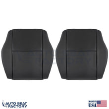 2007 -2019 Fits Mercedes Sprinter Van Lower LEFT & RIGHT Black Vinyl Seat Covers - OEM-Style Replacement Seat Cover