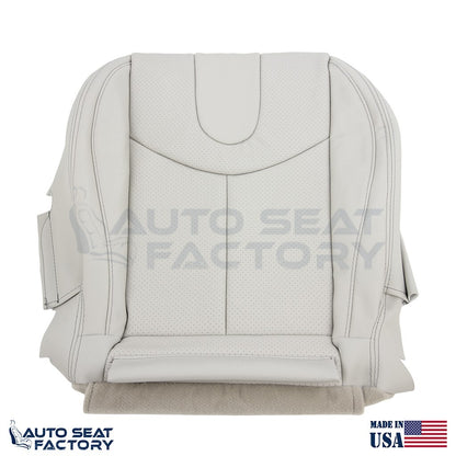 2009 - 2013 Fits Infiniti G37 CONVERTIBLE Front 4PC Gray Vinyl Seat Cover, Perf. - OEM-Style Replacement Seat Cover