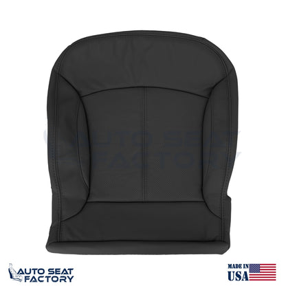 Fits 2010 -2013 Buick LaCrosse Driver Top & Bottom Blk Vinyl Seat Covers, Perf. - OEM-Style Replacement Seat Cover