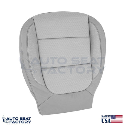 2019 - 2022 Chevy Silverado/ GMC Sierra PASSENGER Bottom Gray Cloth Seat Cover - OEM-Style Replacement Seat Cover