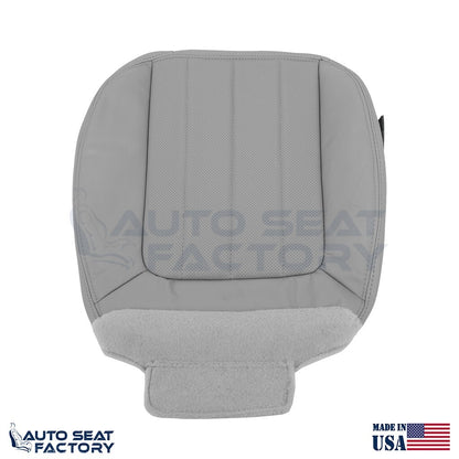 2003  Fits Lincoln LS Driver Bottom Med. Ash Vinyl Seat Cover, Perforated - OEM-Style Replacement Seat Cover