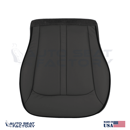 2011 -2015 Lincoln MKX Perf Left & Right Bottom Black Vinyl Seat Cover - OEM-Style Replacement Seat Cover