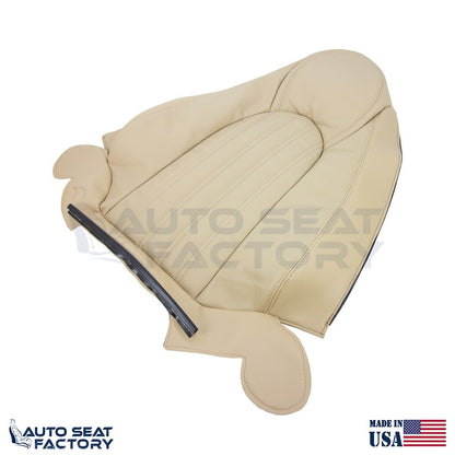 Fits 1997 - 2000 Jaguar XK8 Driver & Passenger Cashmere Vinyl Seat Covers - OEM-Style Replacement Seat Cover