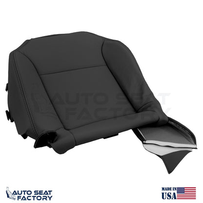 Replacement Bottom Black Vinyl Seat Covers Fit 2004 - 2009 Saab 9-3 CONVERTIBLE - OEM-Style Replacement Seat Cover