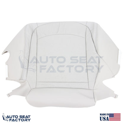 2011 - 2013 Fits Nissan Rogue Driver Top & Bottom Perf. Gray Vinyl Seat Covers - OEM-Style Replacement Seat Cover
