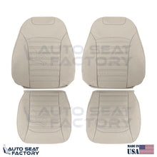 Replacement Dune Tan Vinyl Seat Cover SET For Ford Fusion 2013 - 2017 - OEM-Style Replacement Seat Cover