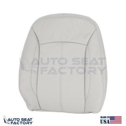 Fits 2010 - 2013 Buick LaCrosse RIGHT Top & Bottom Gray Vinyl Seat Covers, Perf. - OEM-Style Replacement Seat Cover