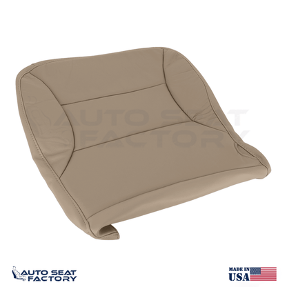 Fits 1997 - 2001 Ford Expedition Front Bucket Tan Vinyl Replacement Seat Covers - OEM-Style Replacement Seat Cover