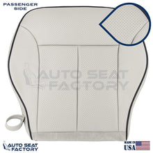 Fits 2007 - 2010 Lincoln MKX Gray Vinyl Seat Covers w/ Piping, Perforated - OEM-Style Replacement Seat Cover