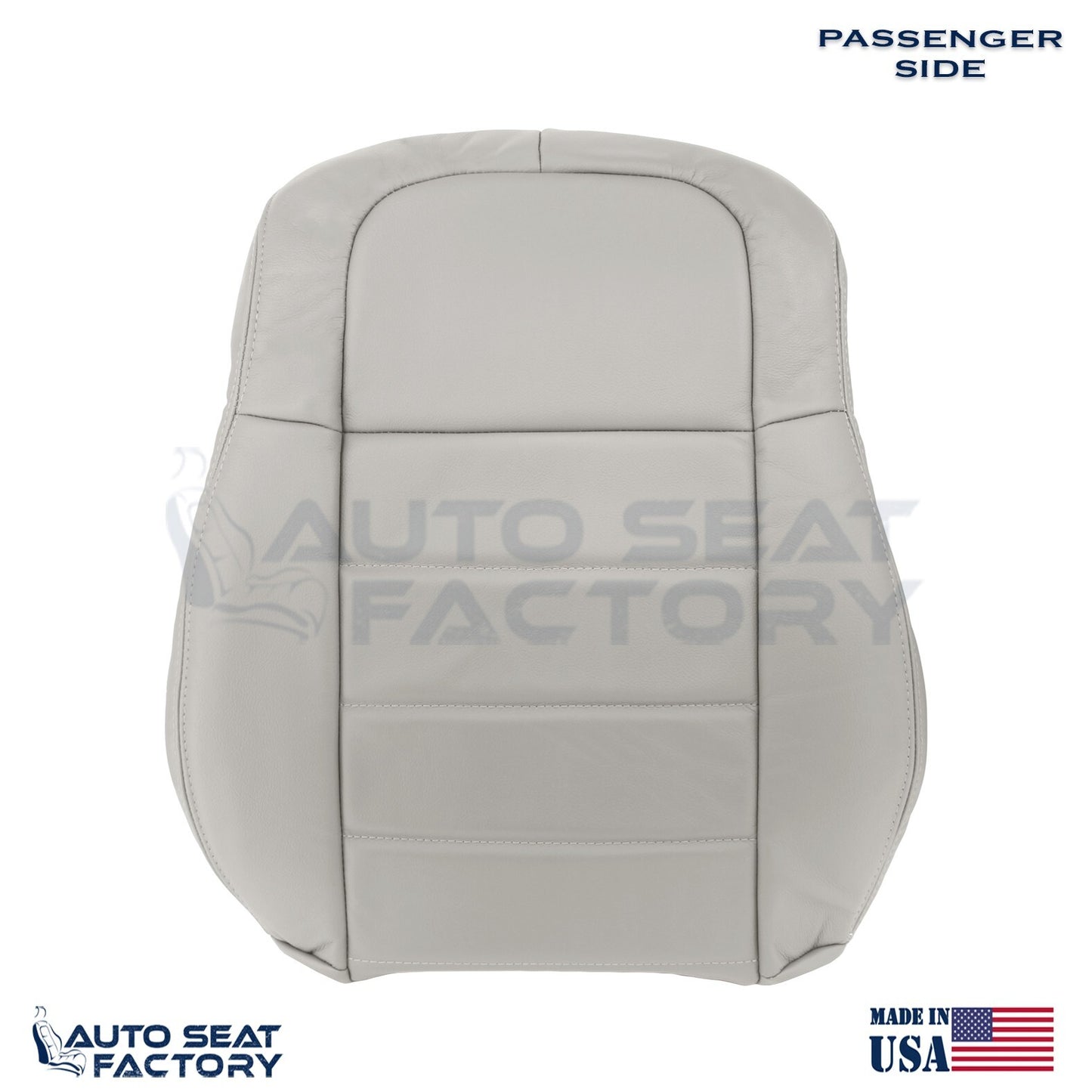 Fits 2006 - 2008 Dodge Magnum PASSENGER Top Solid Graystone Vinyl Seat Cover - OEM-Style Replacement Seat Cover