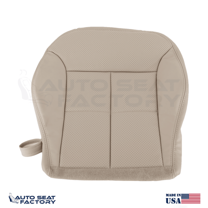 Fits 2007 - 2010 Lincoln MKX Perforated Driver Bottom Cashmere Vinyl Seat Cover - OEM-Style Replacement Seat Cover