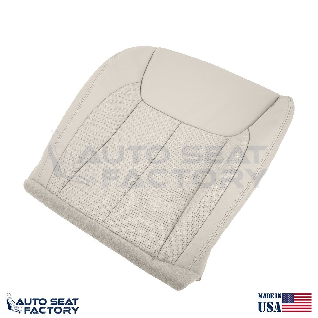 Fits 2006 - 2011 Cadillac DTS Lower PASSENGER Shale Vinyl Seat Cover, Perforated - OEM-Style Replacement Seat Cover