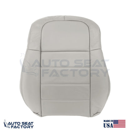 Fits 2006 - 2008 Dodge Magnum Driver Top & Bottom Graystone Vinyl Seat Covers - OEM-Style Replacement Seat Cover