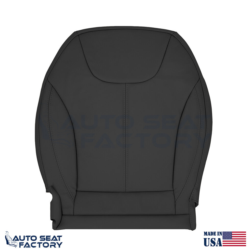 Replacement Seat Cover For 2014 - 2016 Tesla Model S Driver Side Bottom - OEM-Style Replacement Seat Cover
