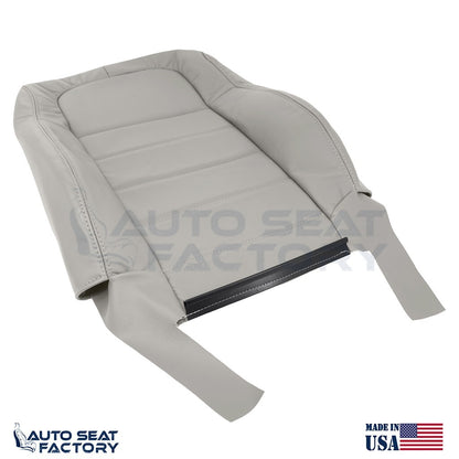 Fits 2006 - 2008 Dodge Magnum PASSENGER Top & Bottom Graystone Vinyl Seat Covers - OEM-Style Replacement Seat Cover