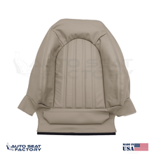 2001 - 2005 Fits Jaguar XK8 XKR Driver Top SDC Coffee Leather Seat Cover - OEM-Style Replacement Seat Cover
