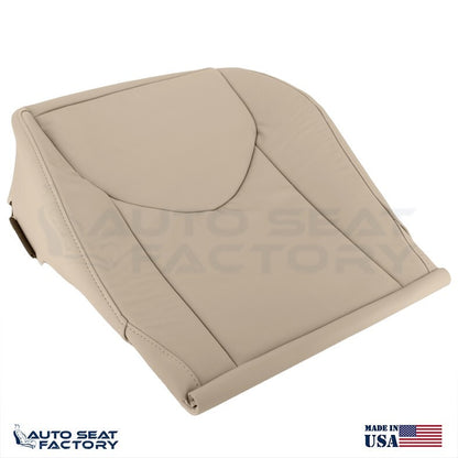 2009 - 2012 Fits Toyota RAV4 SOLID Driver Bottom BEIGE Vinyl Seat Cover - OEM-Style Replacement Seat Cover