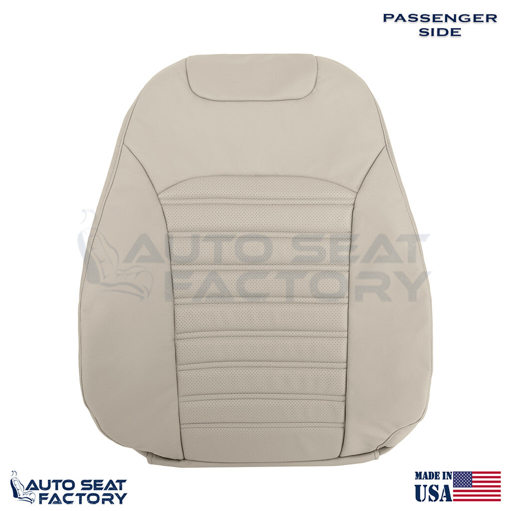 Fits 2013 - 2017 Ford Fusion PASSENGER Side Upper Vinyl Replacement Seat Cover - OEM-Style Replacement Seat Cover